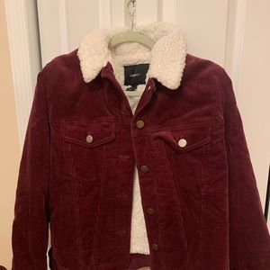 Sherpa Lined Corduroy Jacket